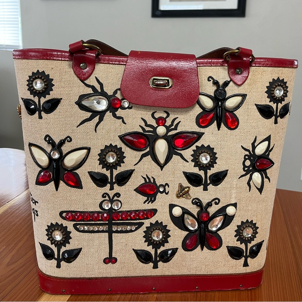Rare Enid Collin’s handbag … Glitter Bugs purchased from Estate Sale!